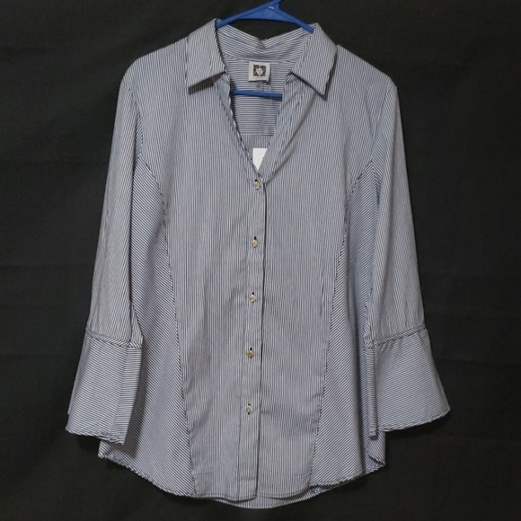 Anne Klein Button-down - Picture 1 of 4